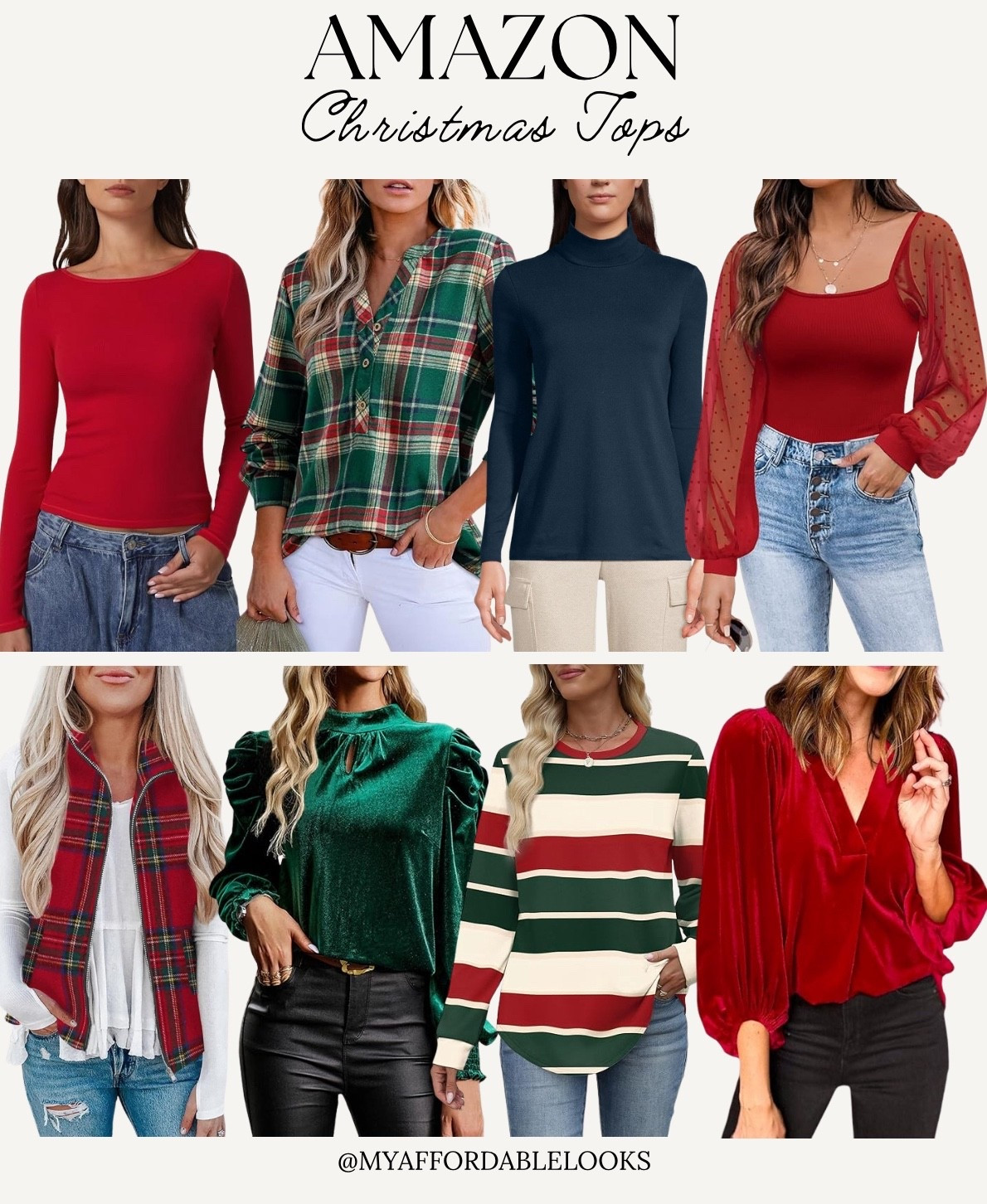 Amazon Holiday Tops

#LTKootd #LTKHoliday #LTKSeasonal