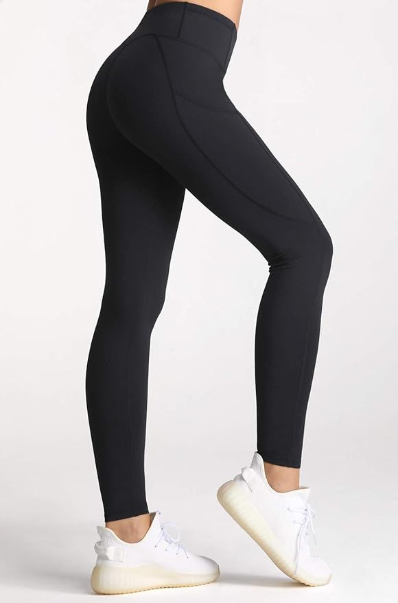FITTIN Yoga Leggings for Women with Pocket -Printed Leopard Pants for Sports Fitness Gym Workout | Amazon (US)
