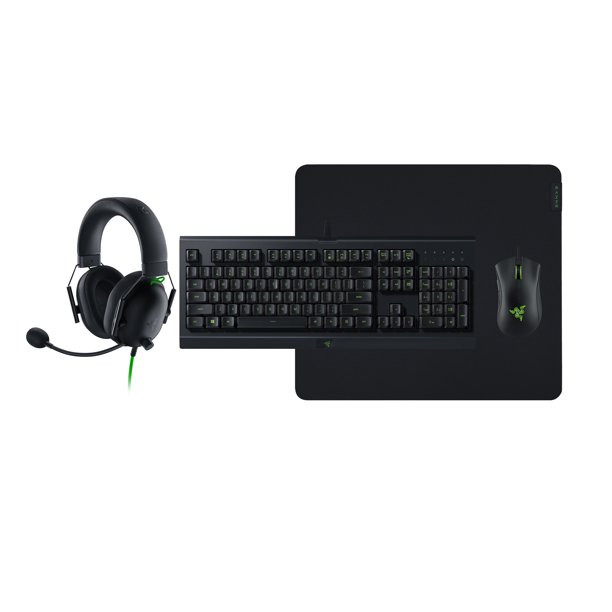 Razer Power Up Gaming Bundle V2 - Cynosa Lite, Gigantus V2 L, DeathAdder Essential, BlackShark V2... | Walmart (US)