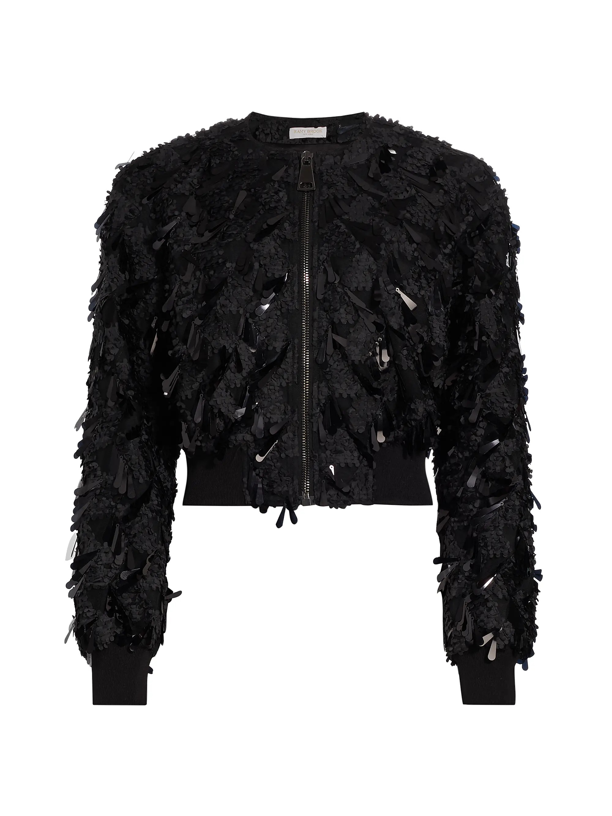 Mariana Sequined Bomber Jacket | Saks Fifth Avenue