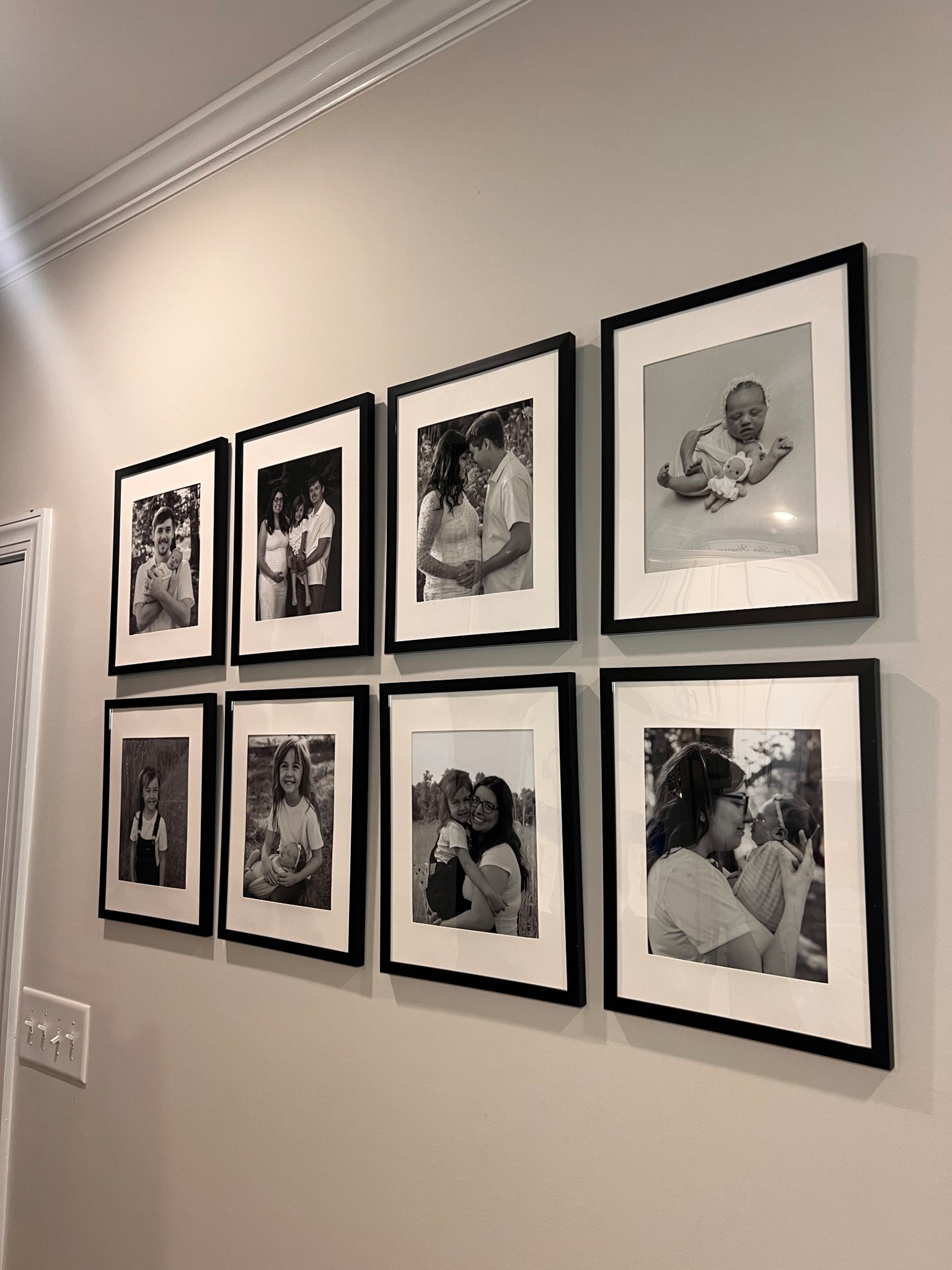 Photo gallery wall photo frames 

#LTKHome