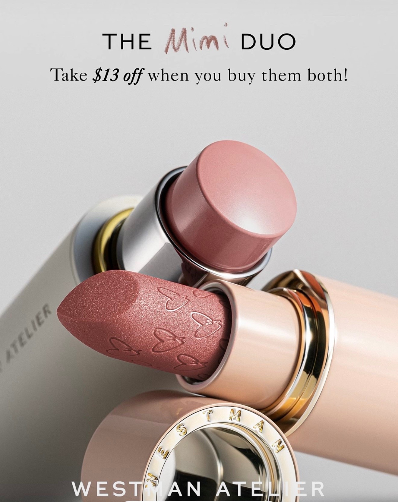 The Mimi Duo

Lip Suede Matte Lipstick

Cushiony comfort, effortless glide, ultra-saturated, hydro-matte finish.
Baby Cheeks Blush Stick

A healthy flush of color in just one swipe. Hydrating, natural finish.

#LTKootd #LTKBeauty #LTKWorkwear