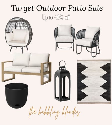 Target spring sale 

Outdoor furniture/ outdoor patio finds/ patio finds / target finds 

#LTKhome #LTKsalealert #LTKstyletip