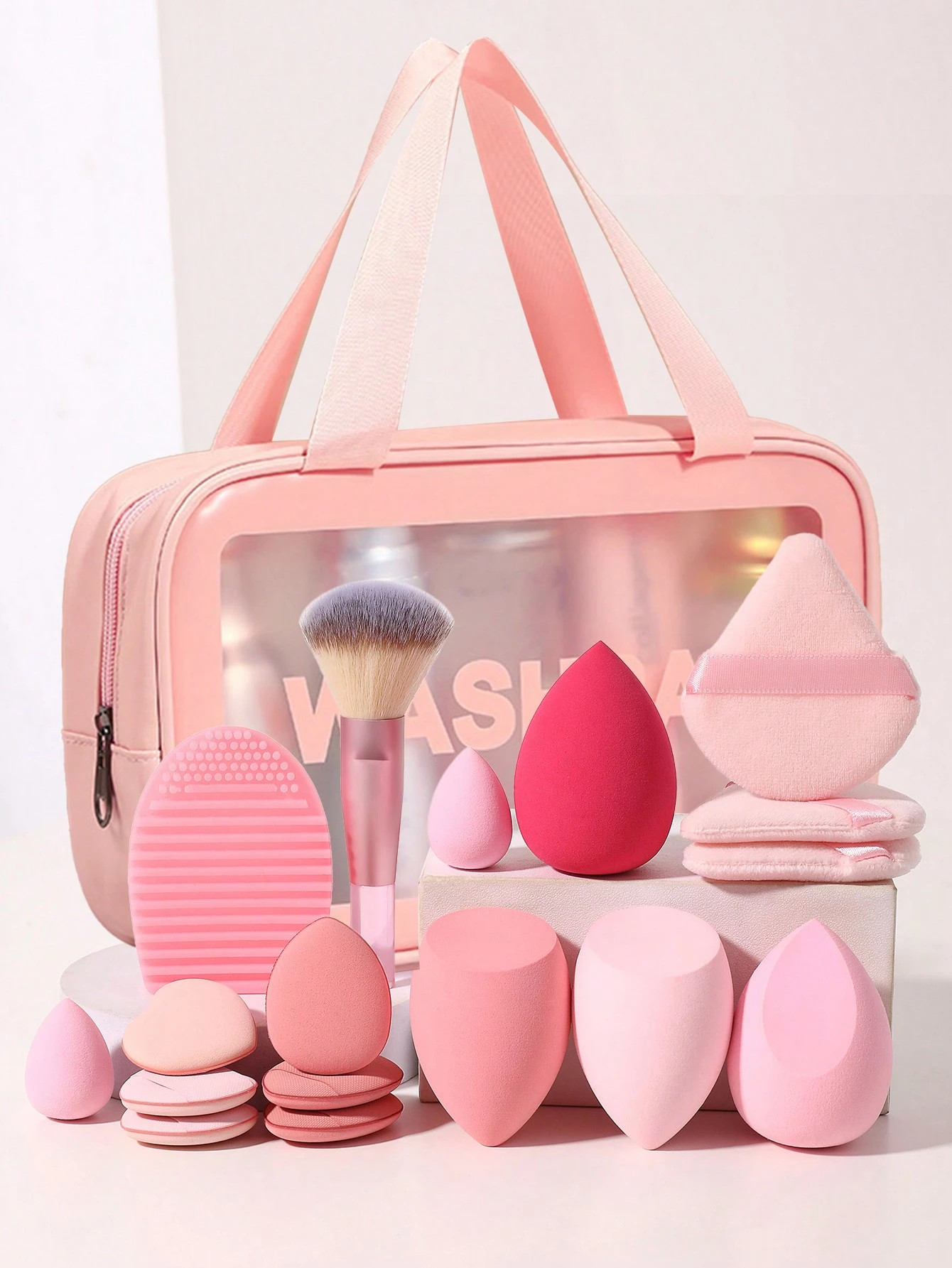 1 Pieza Bolsa Multiusos Para Cosméticos Impermeable Con Cremallera Y Kit De Herramientas De Maqu... | SHEIN