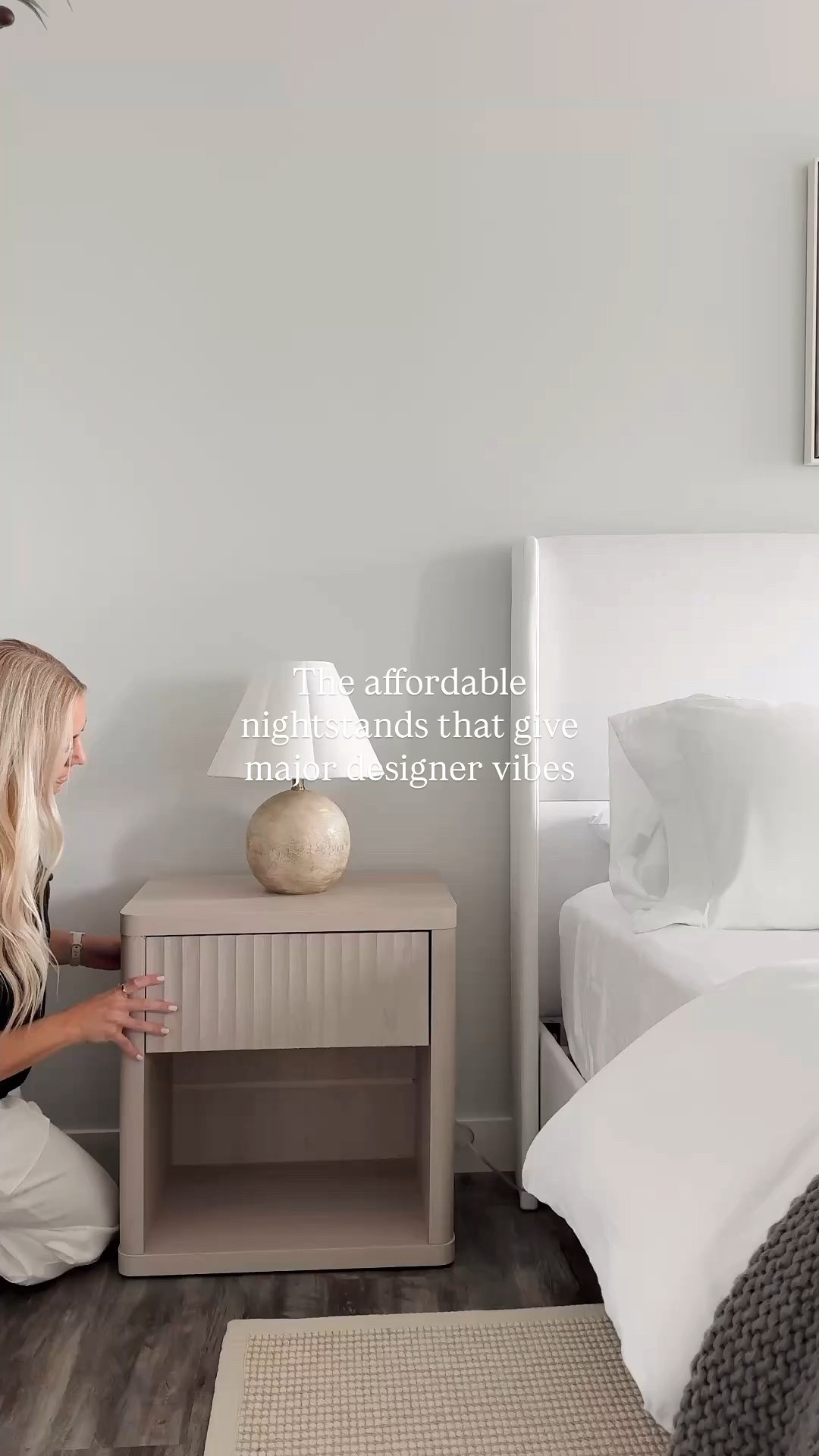 Black Friday SALE alert! 🎁

These nightstands are hands-down one of my favorite Amazon finds. The fluted detail, the curved edges, the neutral color… they look way more expensive than they are. And the big drawers actually hold so much which makes them practical too!

#LTKCyberWeek #LTKSaleAlert #LTKHome