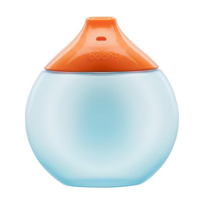 Boon Fluid Sippy Cup, Blue/Orange, 10 Ounce | Amazon (US)