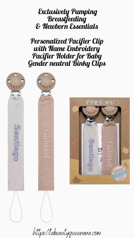 
Personalized Pacifier Clip with Name Embroidery|  Pacifier Holder for Baby | Gender neutral Binky Clips  ♡


16 Weeks Postpartum ♡

Show all products & Read the entire post on my blog. Link in bio! 
https://labeautyqueenana.com

Series : Exclusively Pumping Breastfeeding & Newborn Essentials |🤱🏾👧🏽👧🏽🍼| Intentional Motherhood Essentials & Tips🤱🏾| Exclusively Pumping & Newborn Essentials | Breastfeeding & Bottle Nursing Tips 🍼

I share the essentials & Tips to assist you on your motherhood journey and as a homemaker. 

Maman of ✌🏾

LaBeautyQueenANAShopBabyEssentials


🤱🏾🇨🇲 Maman of ✌🏾

LaBeautyQueenANAShopBabyEssentials

Xoxo LaBeautyQueenANA ♡

Psalm 23 26 27 35 51 91🇨🇲

🍼
🤱🏾
👧🏽
👧🏽
🤰🏽
👨‍👩‍👧‍👧
🐮🐄🥛💃🏾👩🏽‍🍼



#LTKbump #LTKbaby #LTKFind