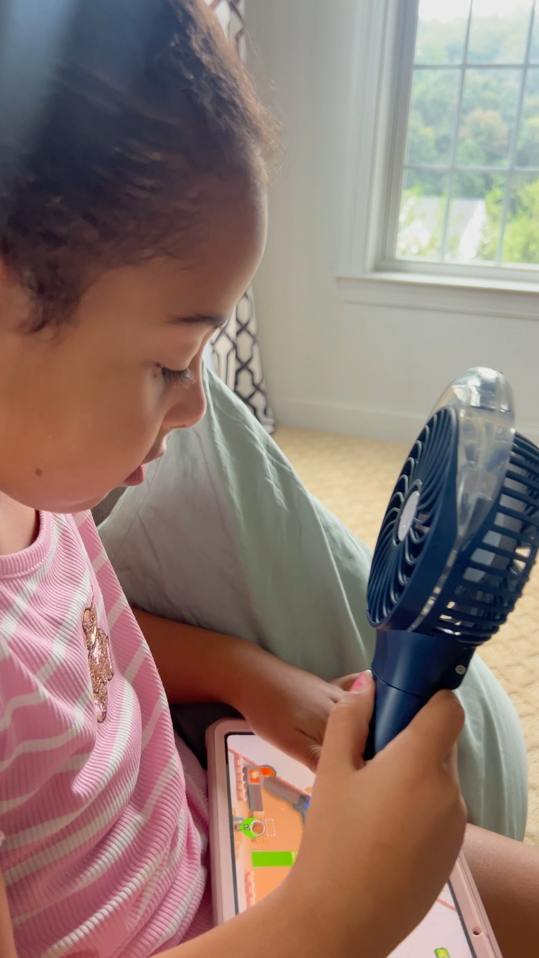 My daughter loves this fan. Especially during the summer and dry winter seasons. The water mist feature really keeps her nostrils moist.

#LTKHome #LTKSaleAlert #LTKKids
