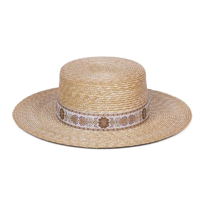Lack of Color Women's Spencer Boater Special Straw Sun Hat | Amazon (US)