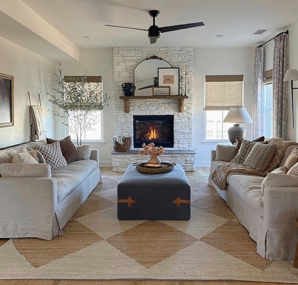 Make some furniture swaps in my living room, it feels so much more open with the couches facing each other. 

#LTKSeasonal #LTKHome #LTKdayinmylife