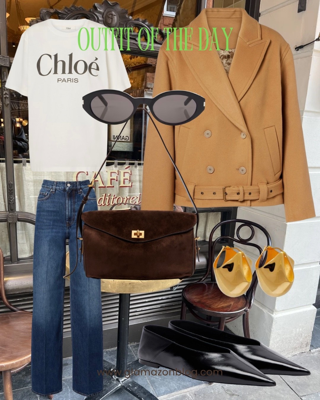 Wool jacket, spring jacket, totems shoes, toteme, chunky hoops, suede bag, balenciaga bag, saint Laurent sunglasses 

#LTKuk #LTKspring #LTKeurope