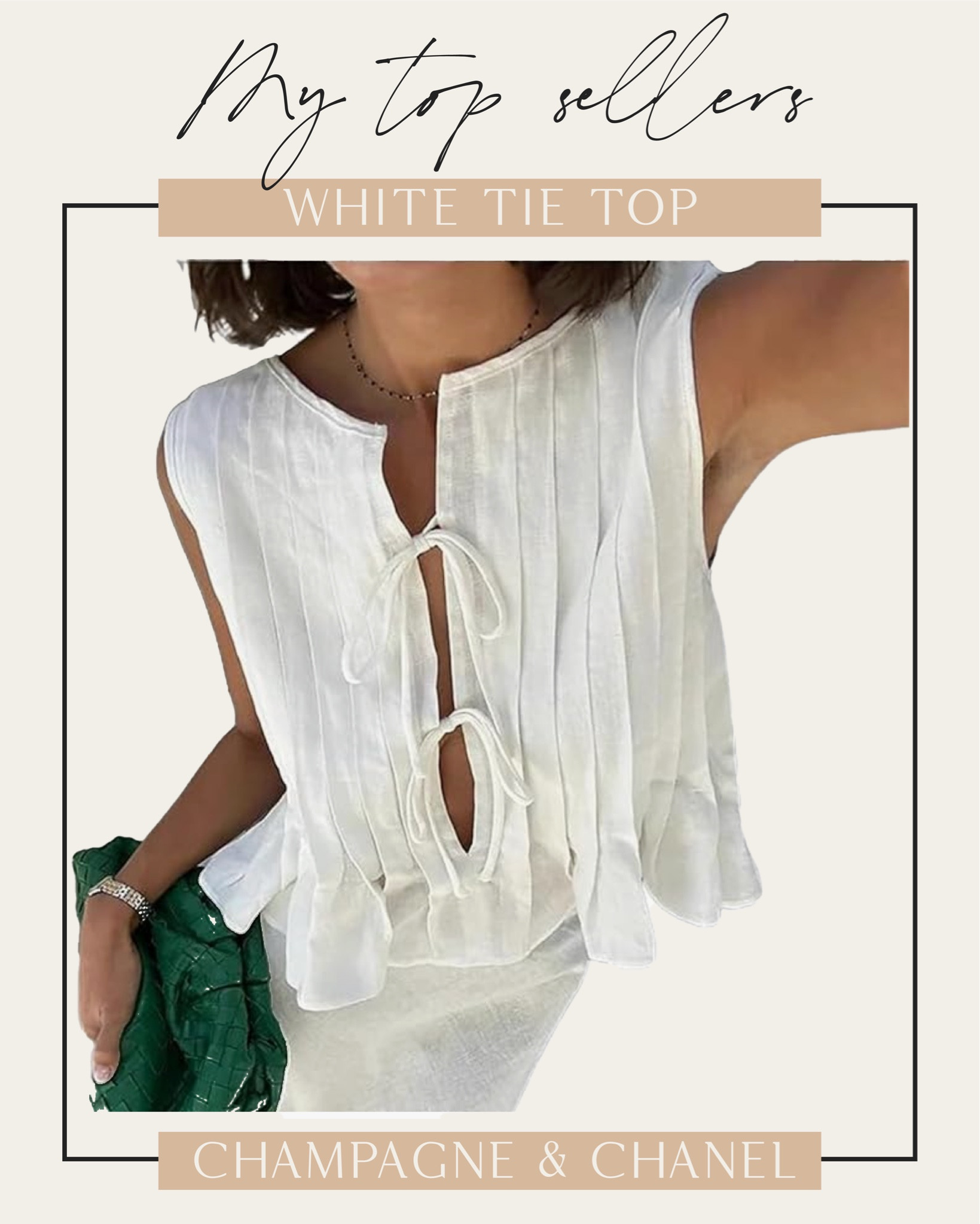 Top sellers - white tie top from Amazon 

#LTKSeasonal #LTKFindsUnder50 #LTKStyleTip