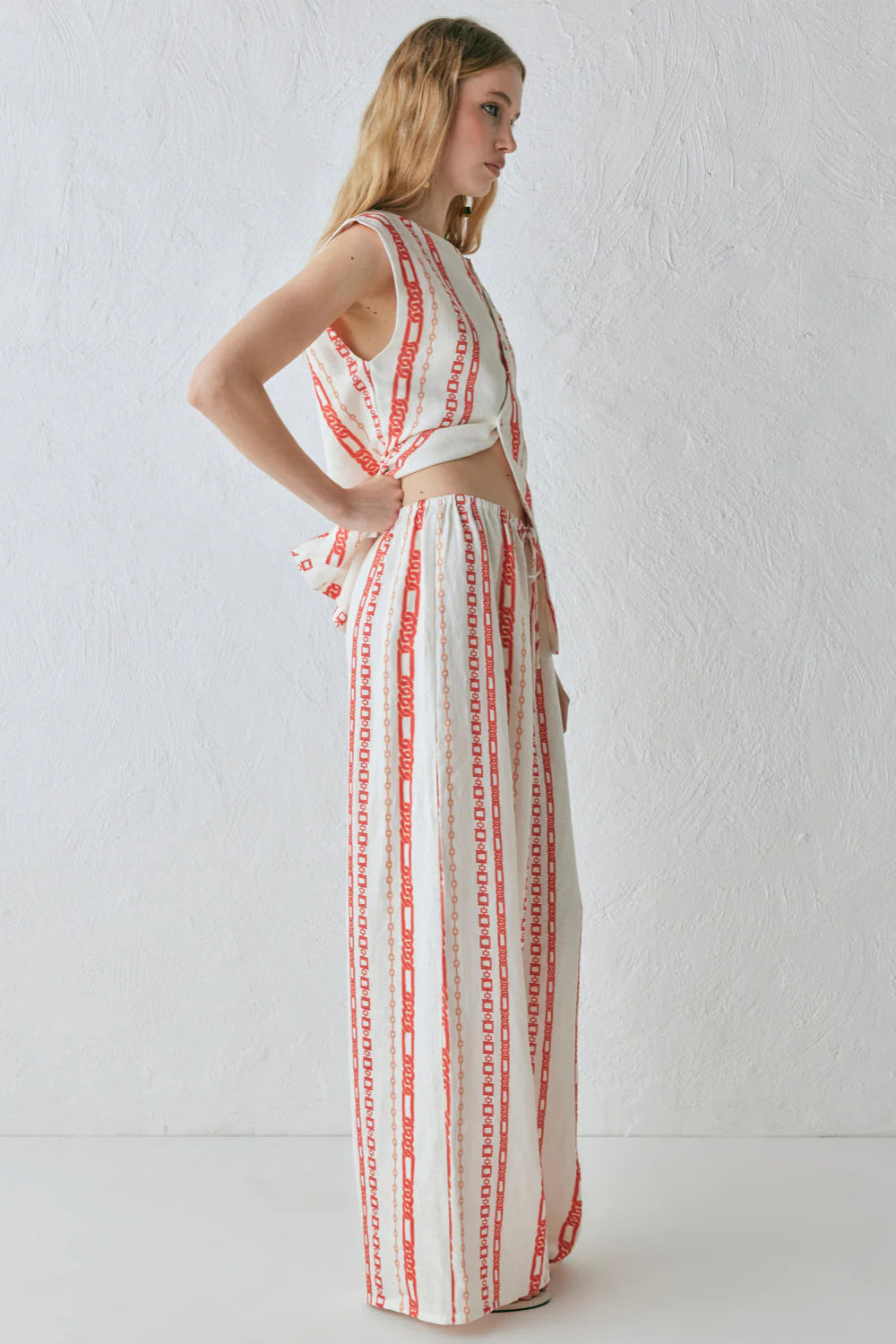 Raya Linen Pants Ora | VRG Grl