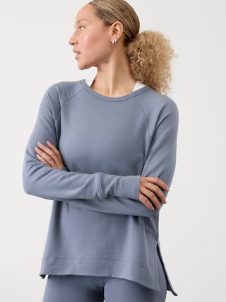 Coaster Luxe Recover Sweatshirt | Athleta | Athleta