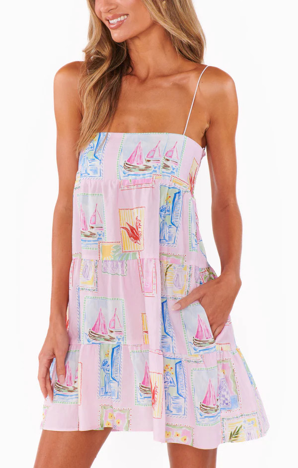 OOO Mini Dress ~ Summer Soleil Linen | Show Me Your Mumu