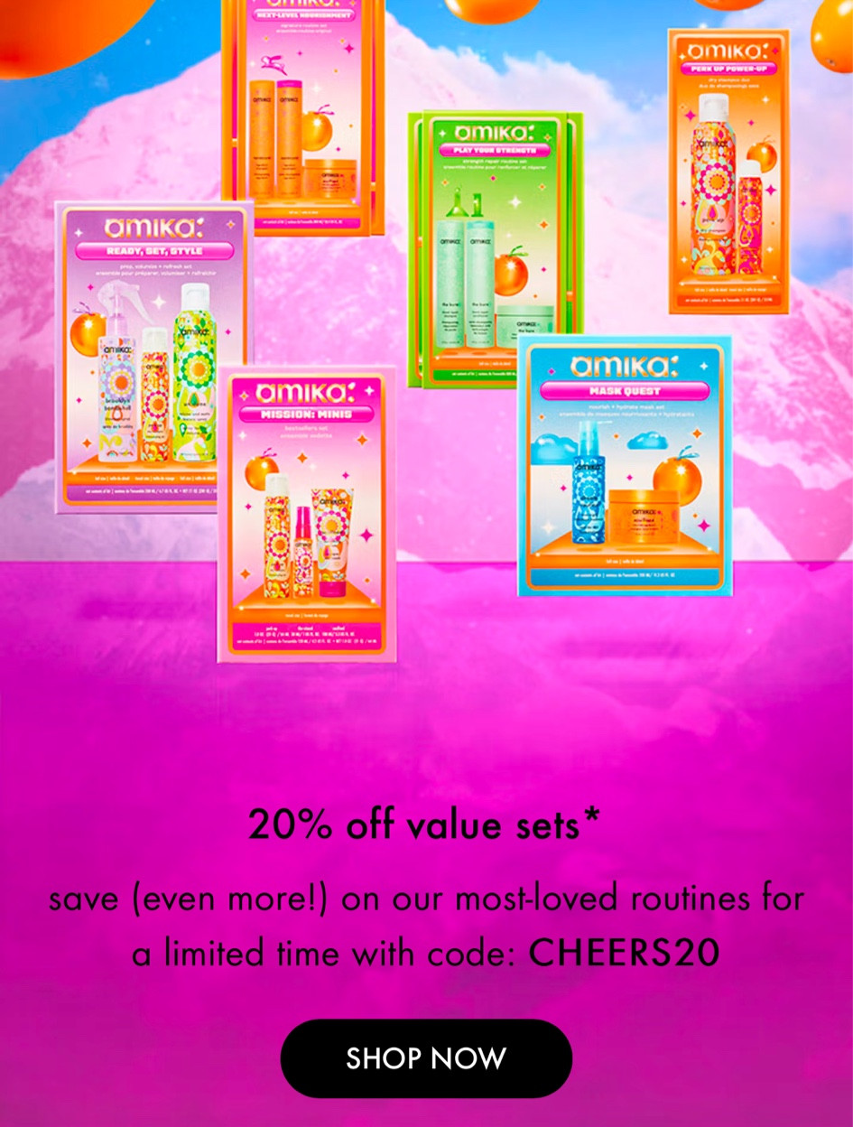 Amika // Hair Care // Value Sets // Gift Sets // Shampoo & Conditioner // Sale

#LTKSaleAlert #LTKBeauty #LTKStyleTip