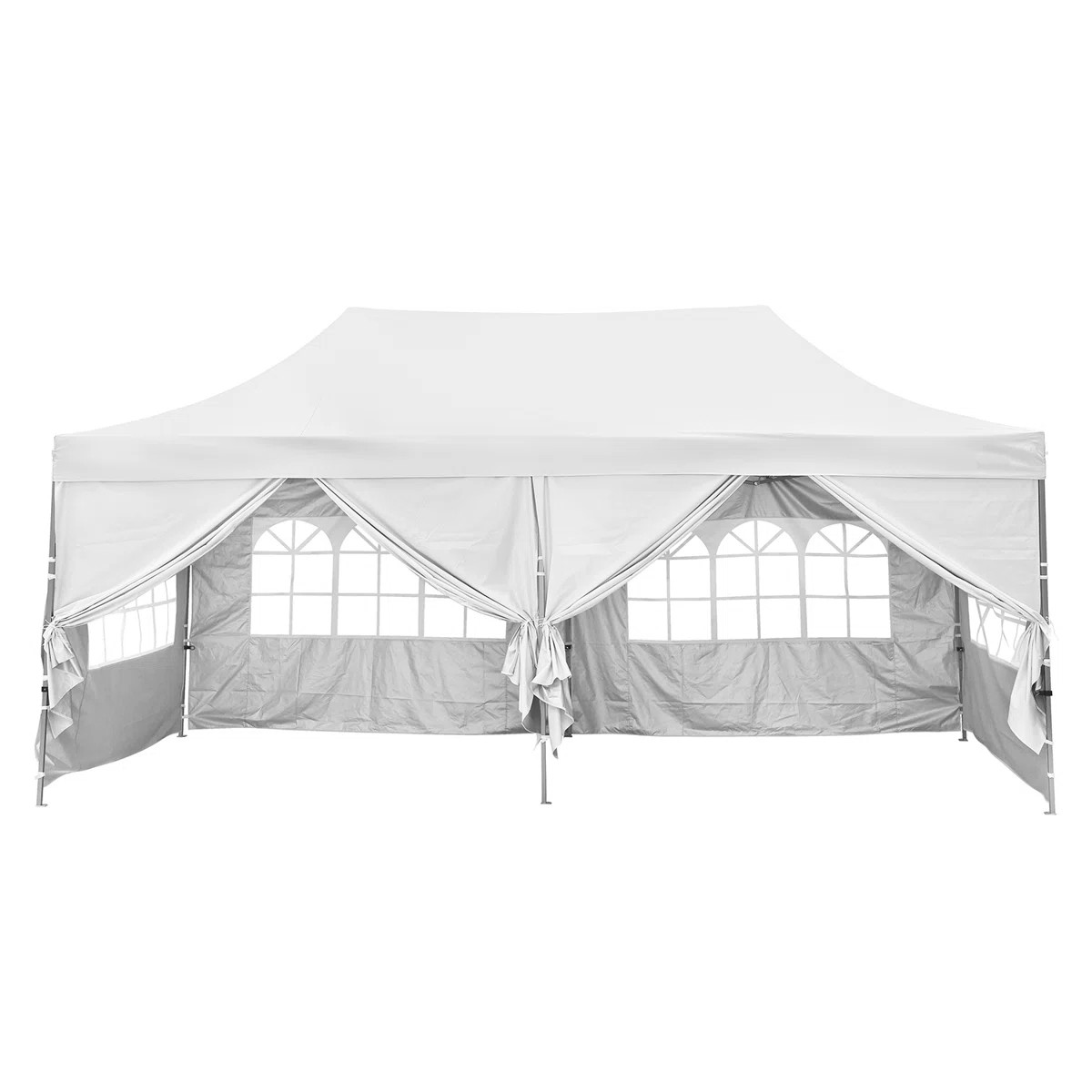 Zenova 20 Ft. W x 10 Ft. D Metal Pop-Up Canopy & Reviews | Wayfair | Wayfair North America