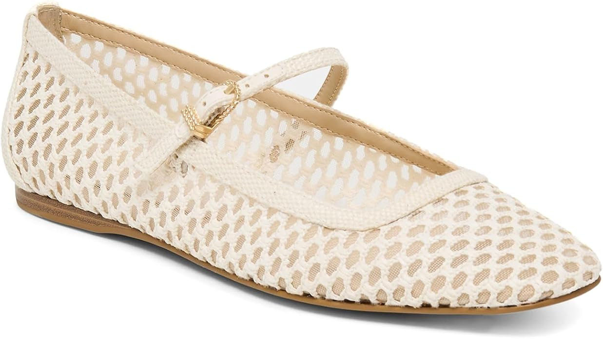 Ballet Flats Shoes for Women Square Toe Mary Jane Flats Comfortable Dressy Casual Wide Width Ball... | Amazon (US)