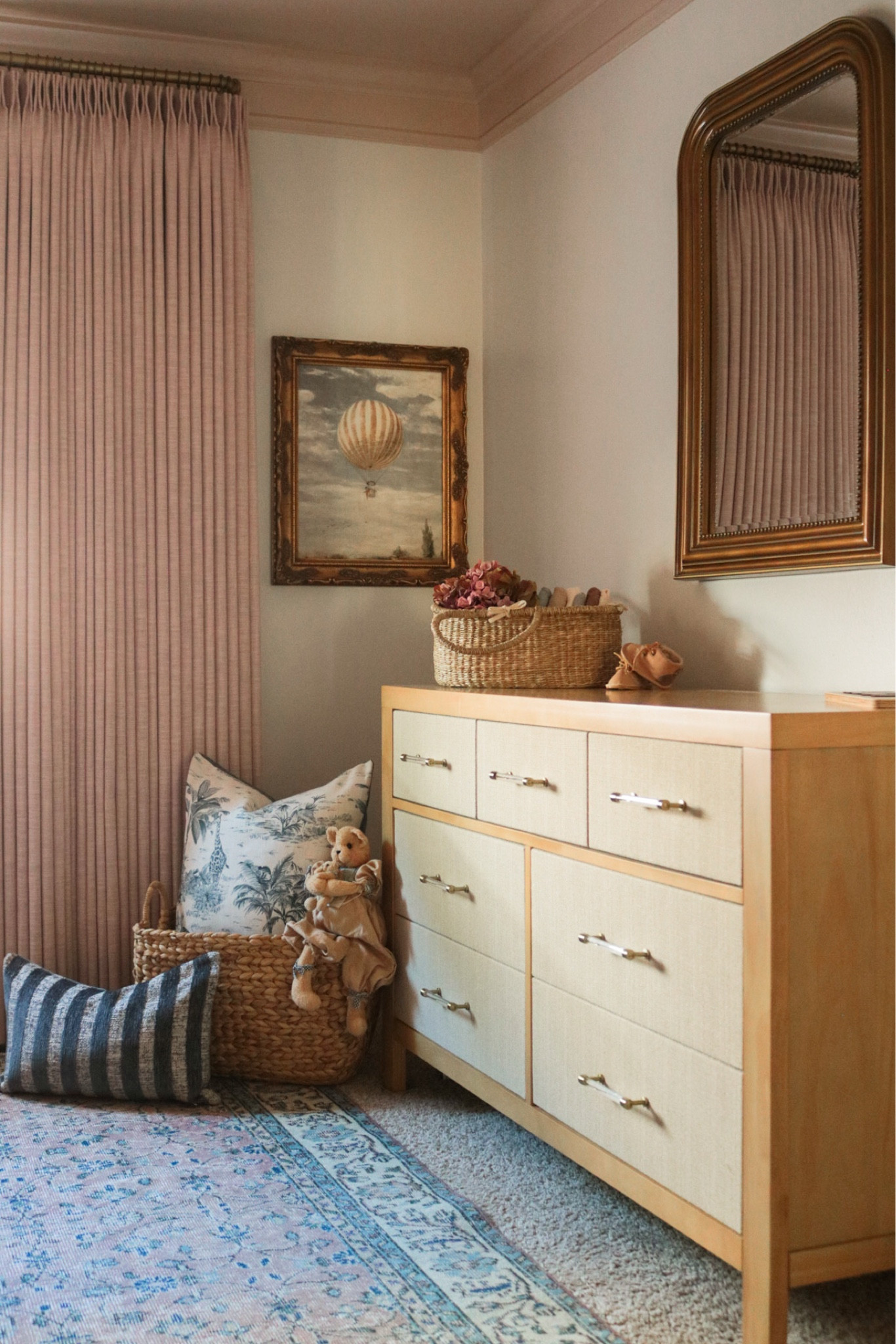 My sweet baby girl’s nursery 🧸

Pink Nursery, Pink Curtains, Dresser, Changing Table, Vintage Art, Hot Air Balloon Art, Mirror, Gold Mirror, Two Pages Curtains, Animal Pillow, Throw Pillows, Nursery Pillows, Diaper Caddy, Bunny, Baby Toys, Girl Nursery

#LTKHome #LTKBaby #LTKBump