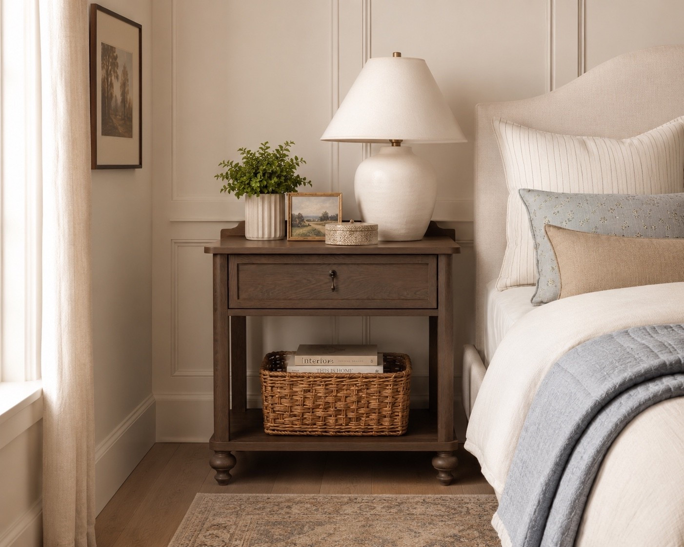 This new nightstand from the My Texas House collection is so rich looking and it is under $150. This will sell out fast! ￼

#LTKHome