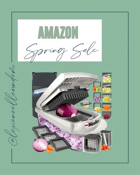 Amazon Spring Sale! This vegetable chopper is my favorite for home cooked meals

Kitchen
Gadgets
Home accessories 

#LTKfindsunder50 #LTKsalealert #LTKhome