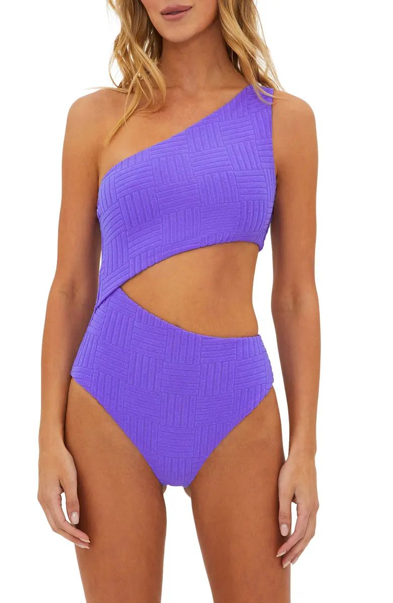 Beach Riot Celine Cutout One-Shoulder One-Piece Swimsuit | Nordstrom | Nordstrom