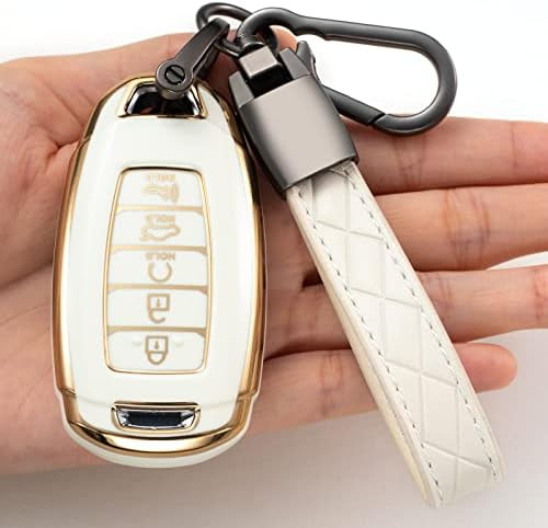 Fit for 2022 2021 2020 2019 Hyundai Palisade Elantra GT Accent Kona Santa Fe Veloster TPU Key Fob Re | Amazon (US)