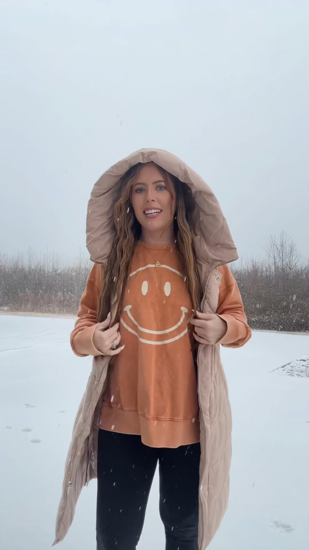 Snow Day Fit! Long Puffer Vest + Aerie Bootcut Leggings + Smiley Sweatshirt + Nb Tennies

#LTKGiftGuide #LTKFindsUnder50 #LTKSeasonal