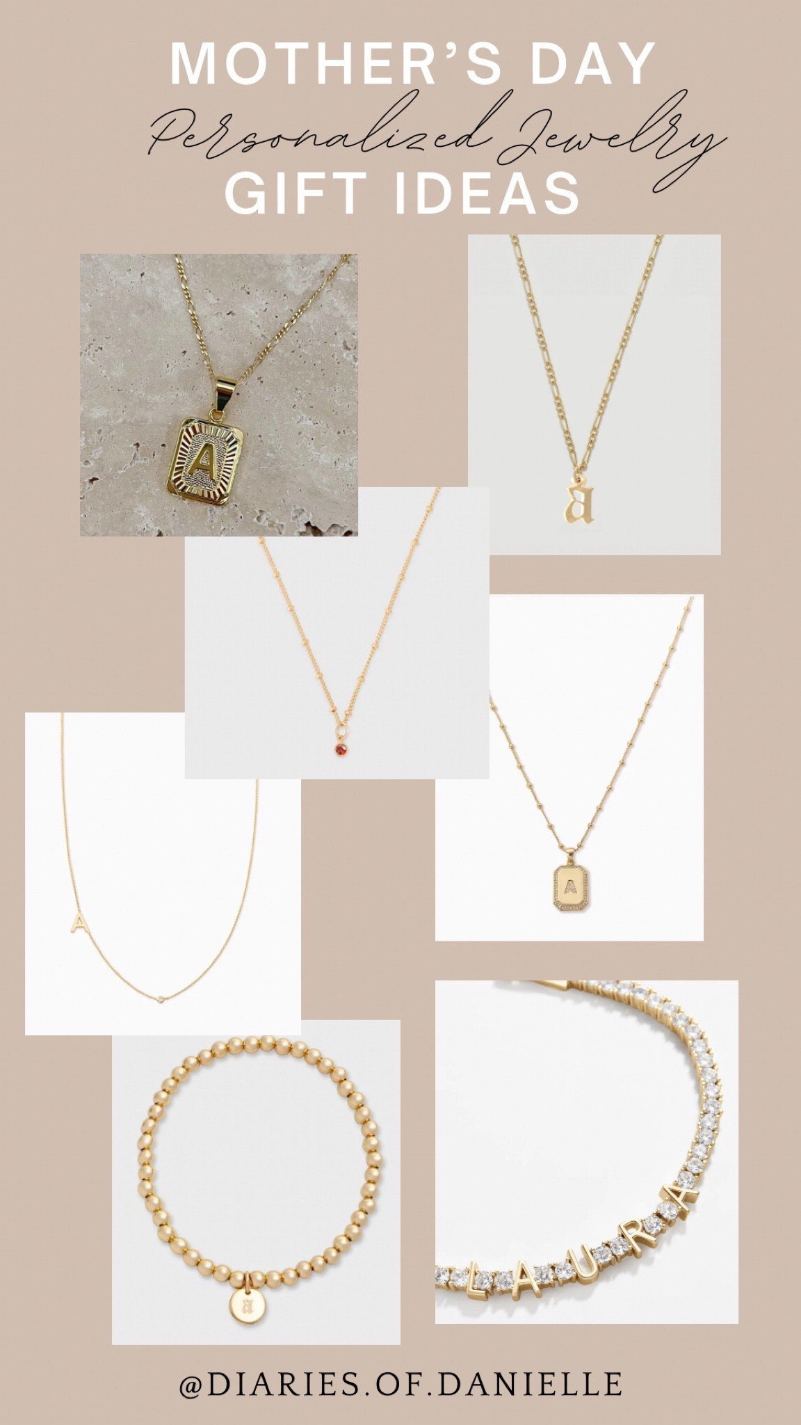 I wear my kiddos initials daily and I think it makes the perfect Mother’s Day gift idea 👌🏻 These are some of my favorite personalized jewelry pieces! 

Personalized jewelry, initial jewelry, gold layering necklaces, gold bracelets, Bauble Bar, Uncommon James, Bracha, Cuffed by Nano, birthstone jewelry, Mother’s Day gift ideas

#LTKGiftGuide #LTKFindsUnder50 #LTKFindsUnder100