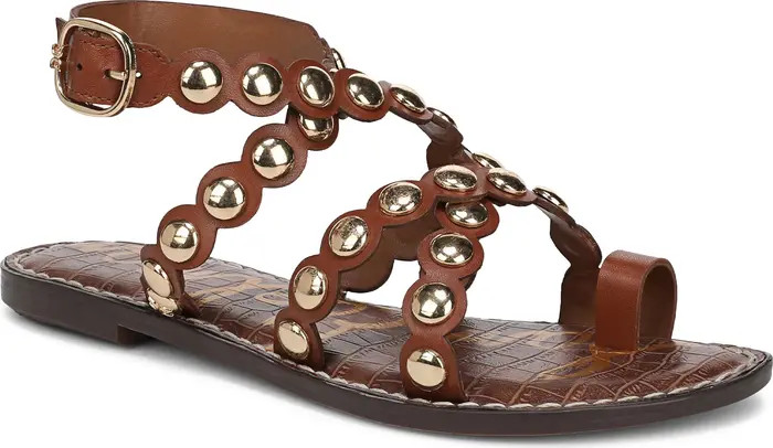 Sam Edelman Gloria Stud Ankle Strap Sandal (Women) | Nordstrom | Nordstrom