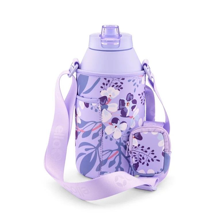 Ello Ultra Clean 64oz Stainless Steel Jug with Carrying Case, Lavender | Walmart (US)