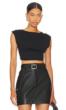 Susana Monaco Open Back Top in Black from Revolve.com | Revolve Clothing (Global)