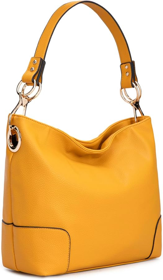 Montana West Medium Hobo Bags for Women Top Handle Satchel Shoulder Purse Bucket Handbag | Amazon (US)