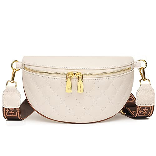 Eslcorri Small Crossbody Sling Bag for Women Trendy - Fanny Packs Leather Chest Belt Bum Bag Anti... | Amazon (US)