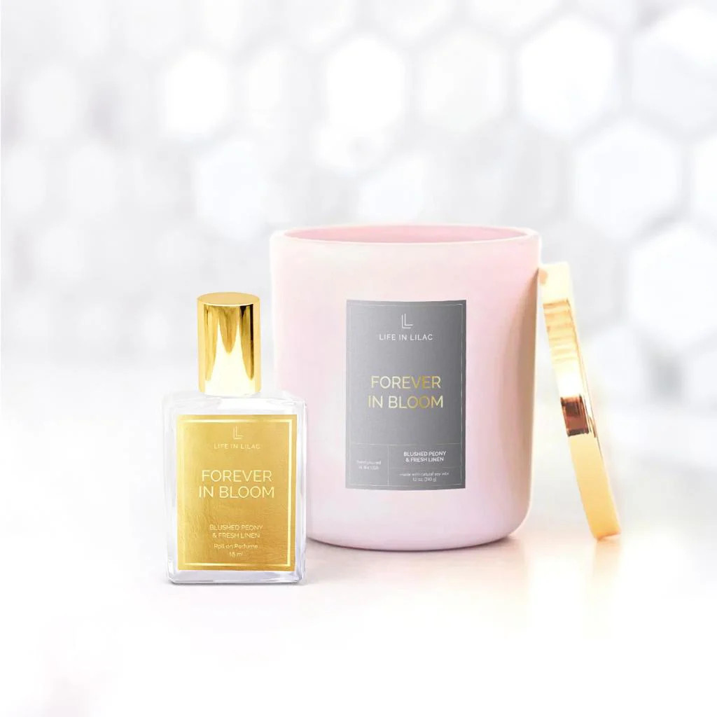 @jacqueline_aniece Forever In Bloom Candle Roll On Bundle | Life In Lilac