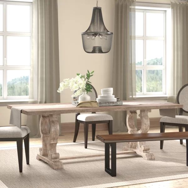 Esita Extendable Solid Wood Dining Table | Wayfair North America