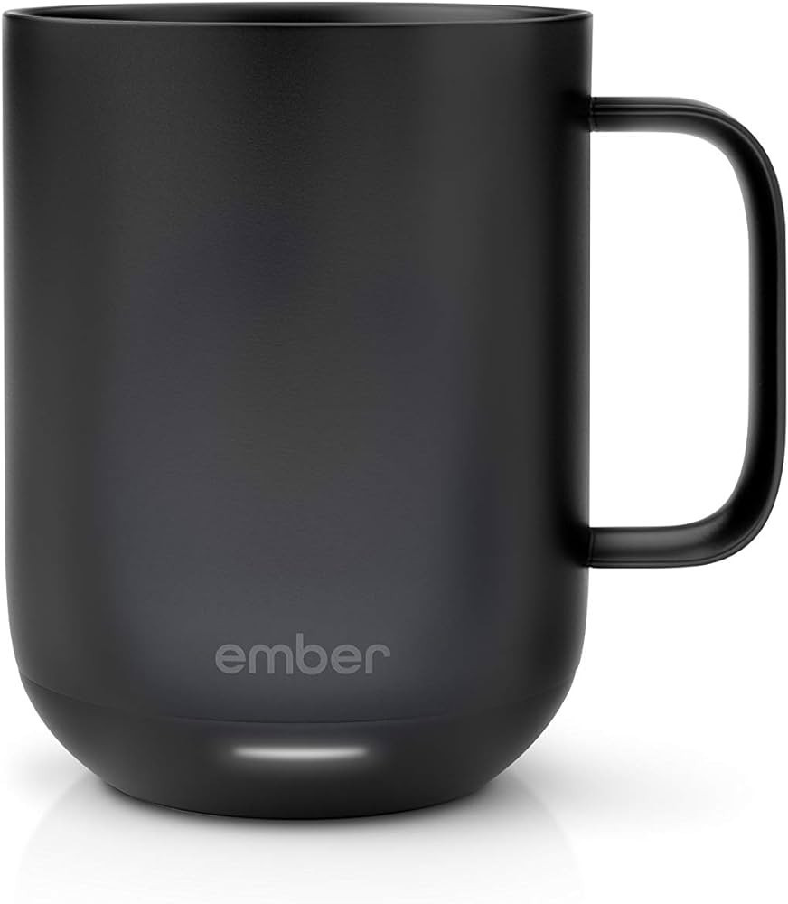Ember Temperature Control Smart Mug, 10 oz, 1-hr Battery Life, Black - App Controlled Heated Coff... | Amazon (US)
