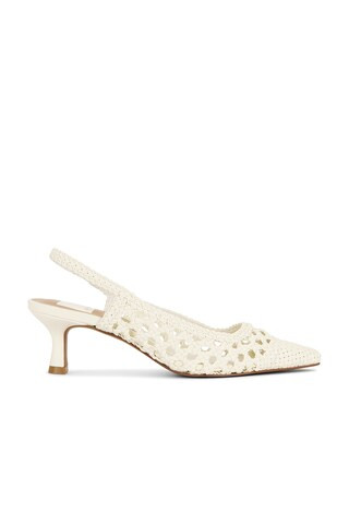 Olympa Sling Back in White | Revolve Clothing (Global)
