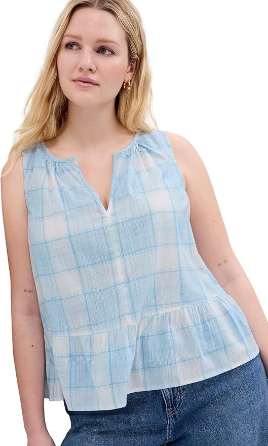 GAP Women's Peplum Shirt | Amazon (US)
