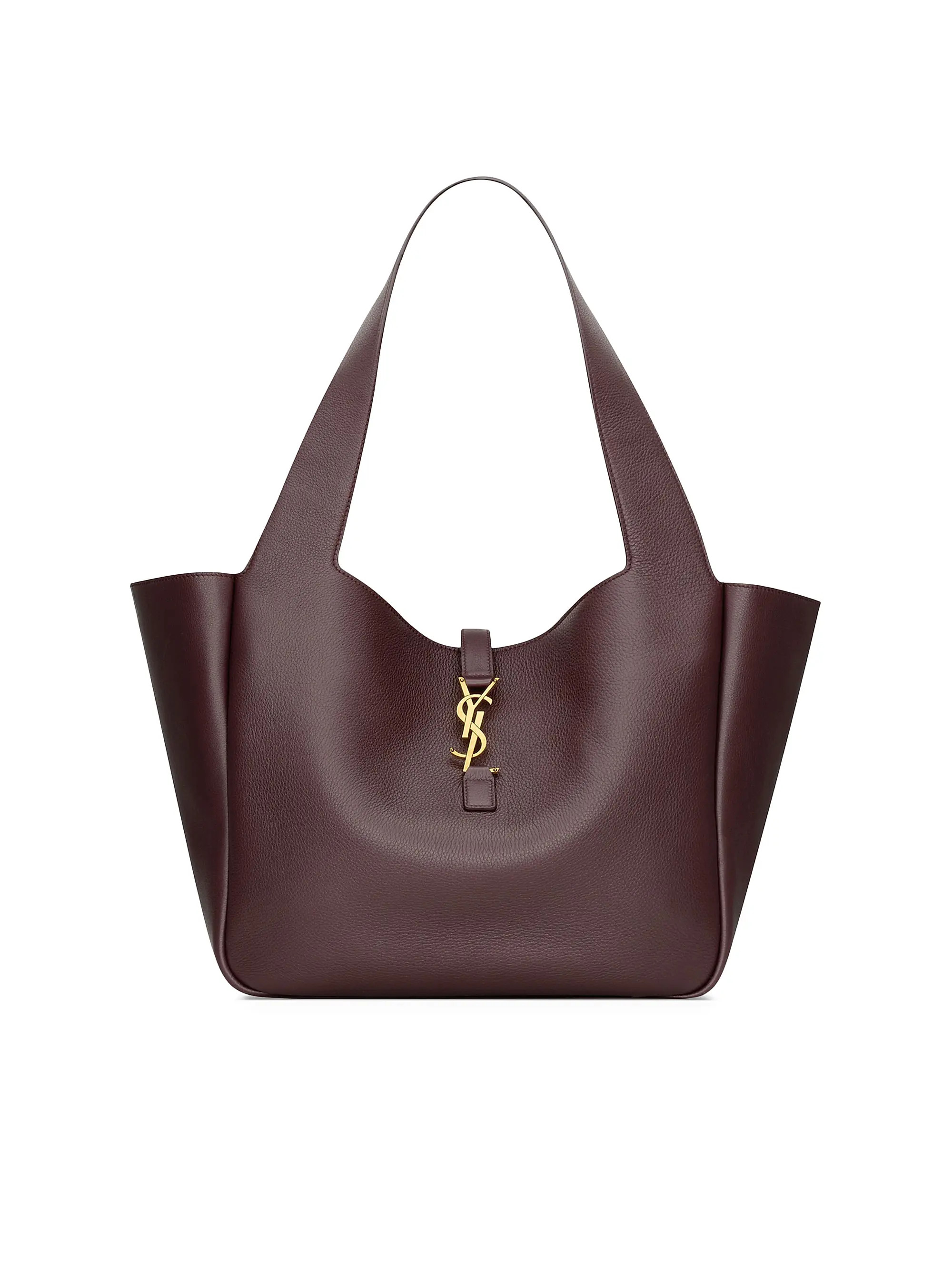 Saint Laurent Le 5 ÿ  7 Bea in Grained Leather Tote Bag | Saks Fifth Avenue | Saks Fifth Avenue