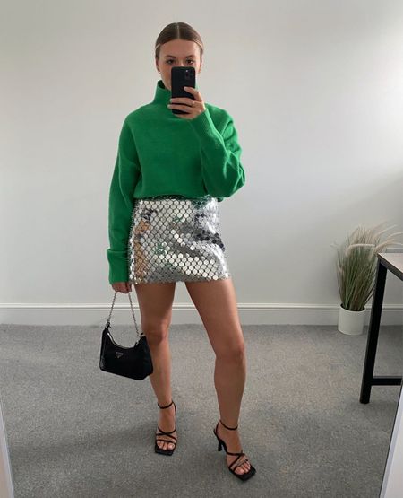 Ways to wear a sequin skirt 🪩

It works so well with pops of colour like festive green.



#LTKstyletip #LTKSeasonal #LTKHoliday