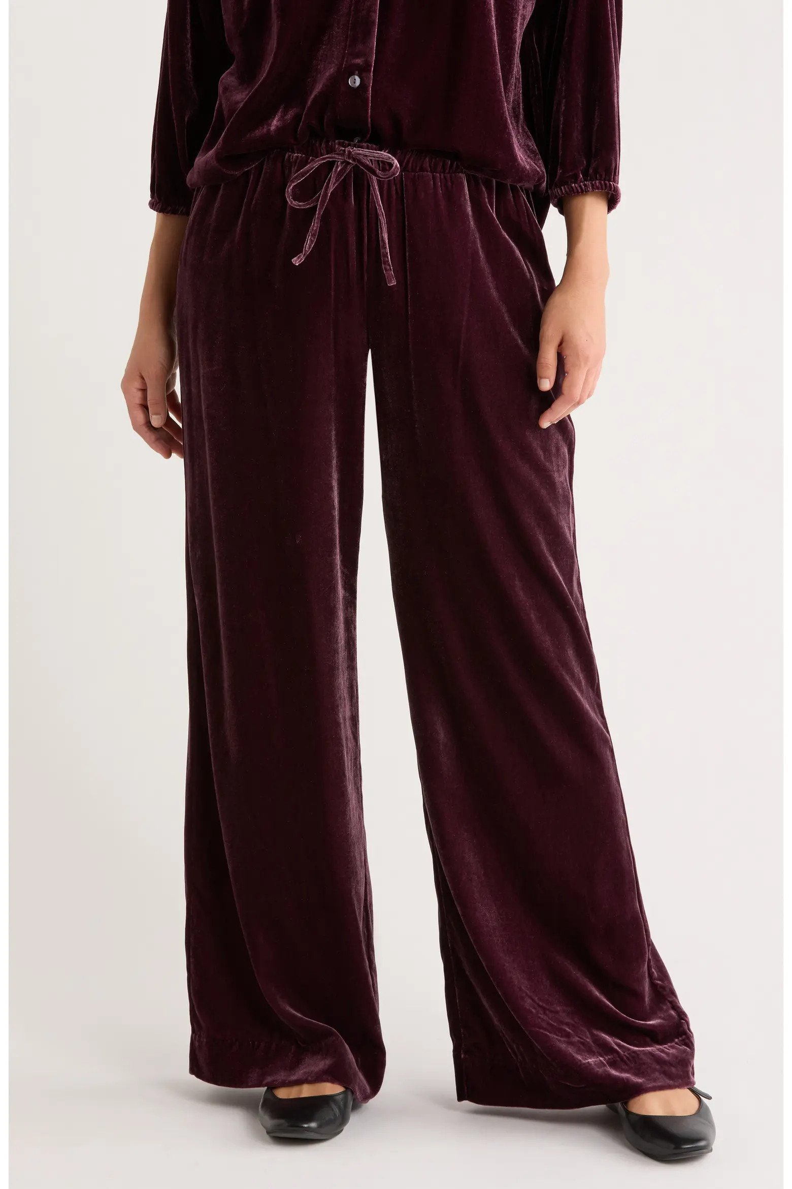 Bella Velvet Drawstring Pants (Women) | Nordstrom | Nordstrom