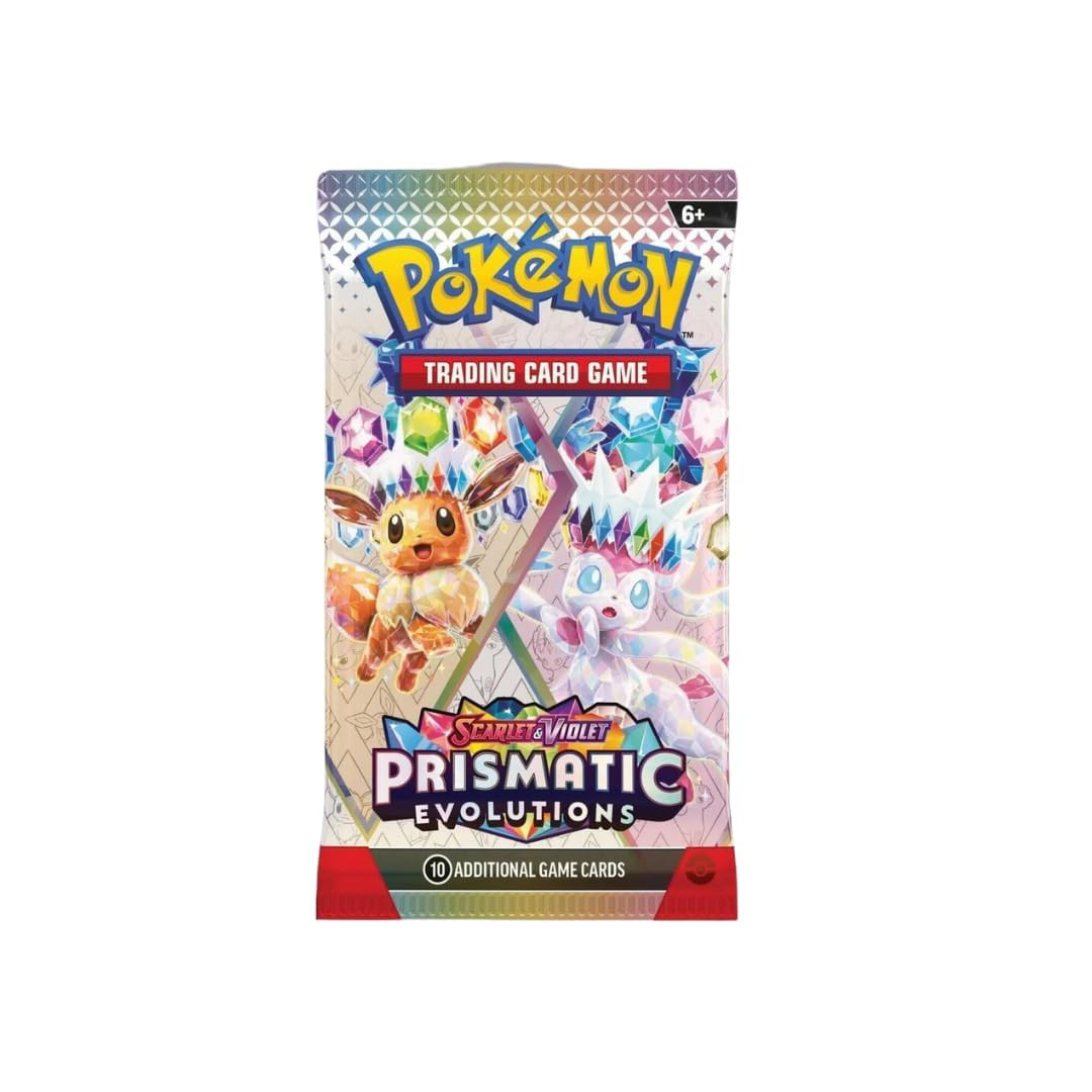 Pokemon TCG: Scarlet & Violet Prismatic Evolutions Booster Pack (Random Art) - 10 Cards | Amazon (US)