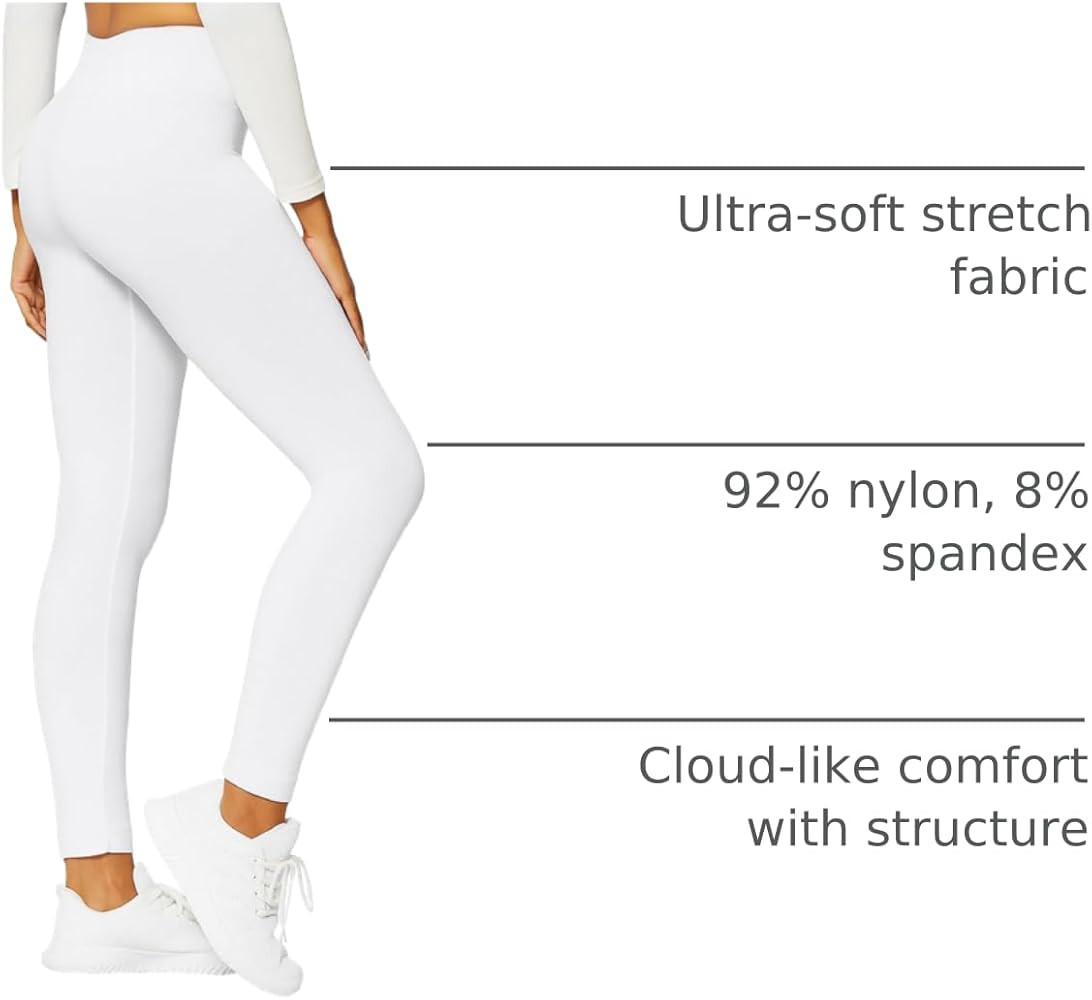 Conceited Fleece Lined Leggings in New Sweater Knit and 20+ Colors (Available in Plus Size) | Amazon (US)