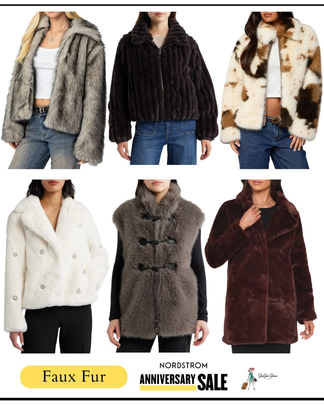Nordstrom Anniversary Sale 
Ends tomorrow night. Here are some great finds in the faux fur vest and jacket category

#LTKOver40 #LTKSaleAlert #LTKgrwm