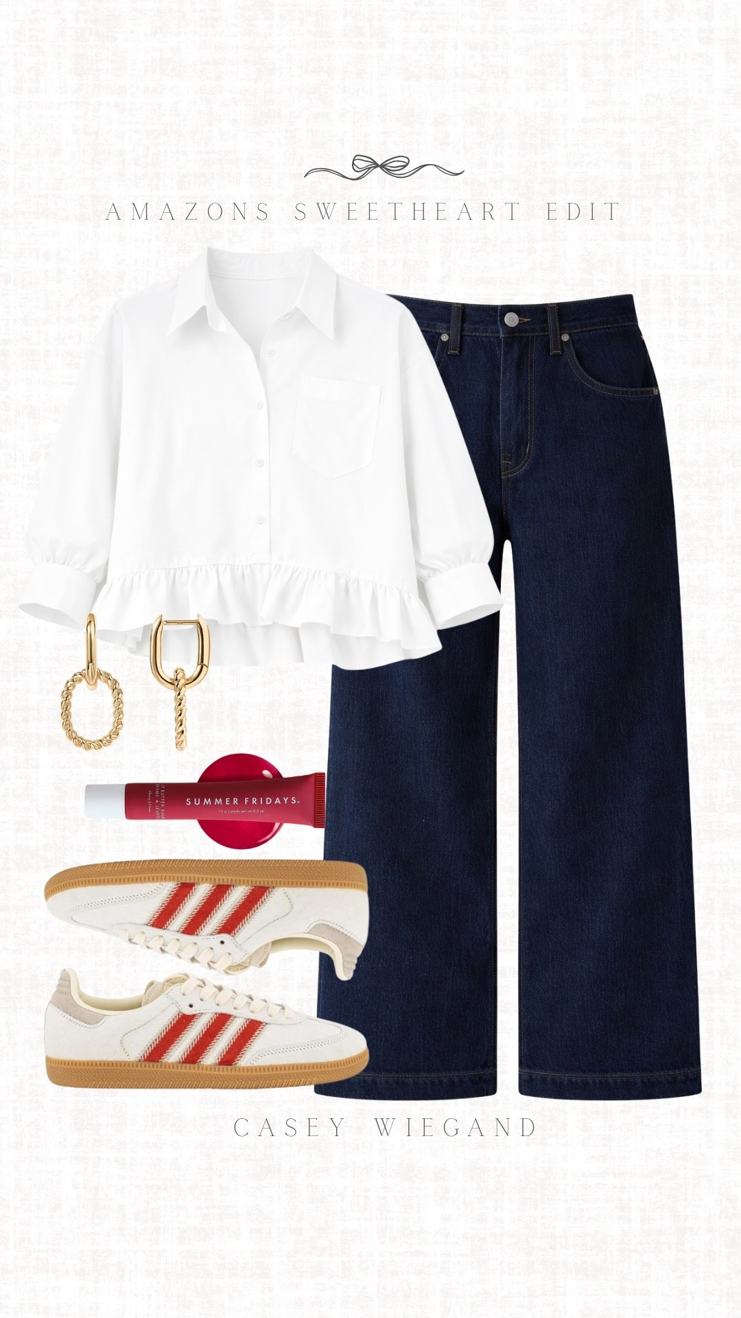 Just added some fresh Amazon finds to my wardrobe! These chic jeans and adorable sneakers are a match made in heaven. #ValentineStyle

#LTKgrwm #LTKootd #LTKdayinmylife