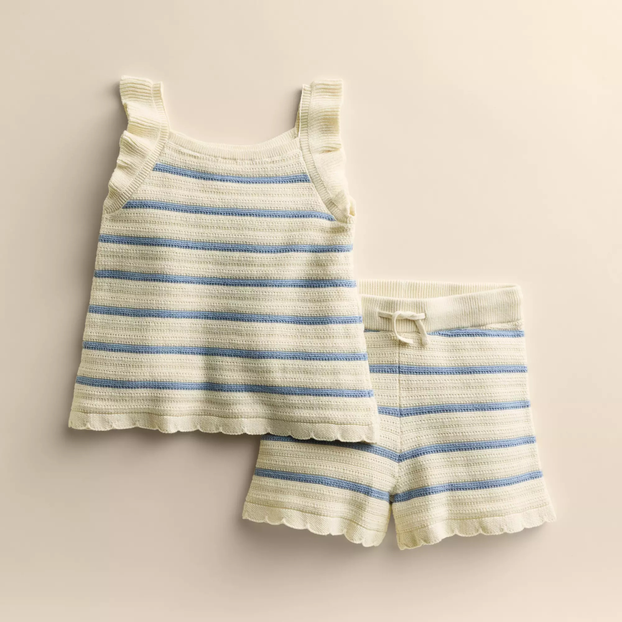 Baby & Toddler Girl Little Co. By Lauren Conrad Sweater Tank & Short Set | Kohl's