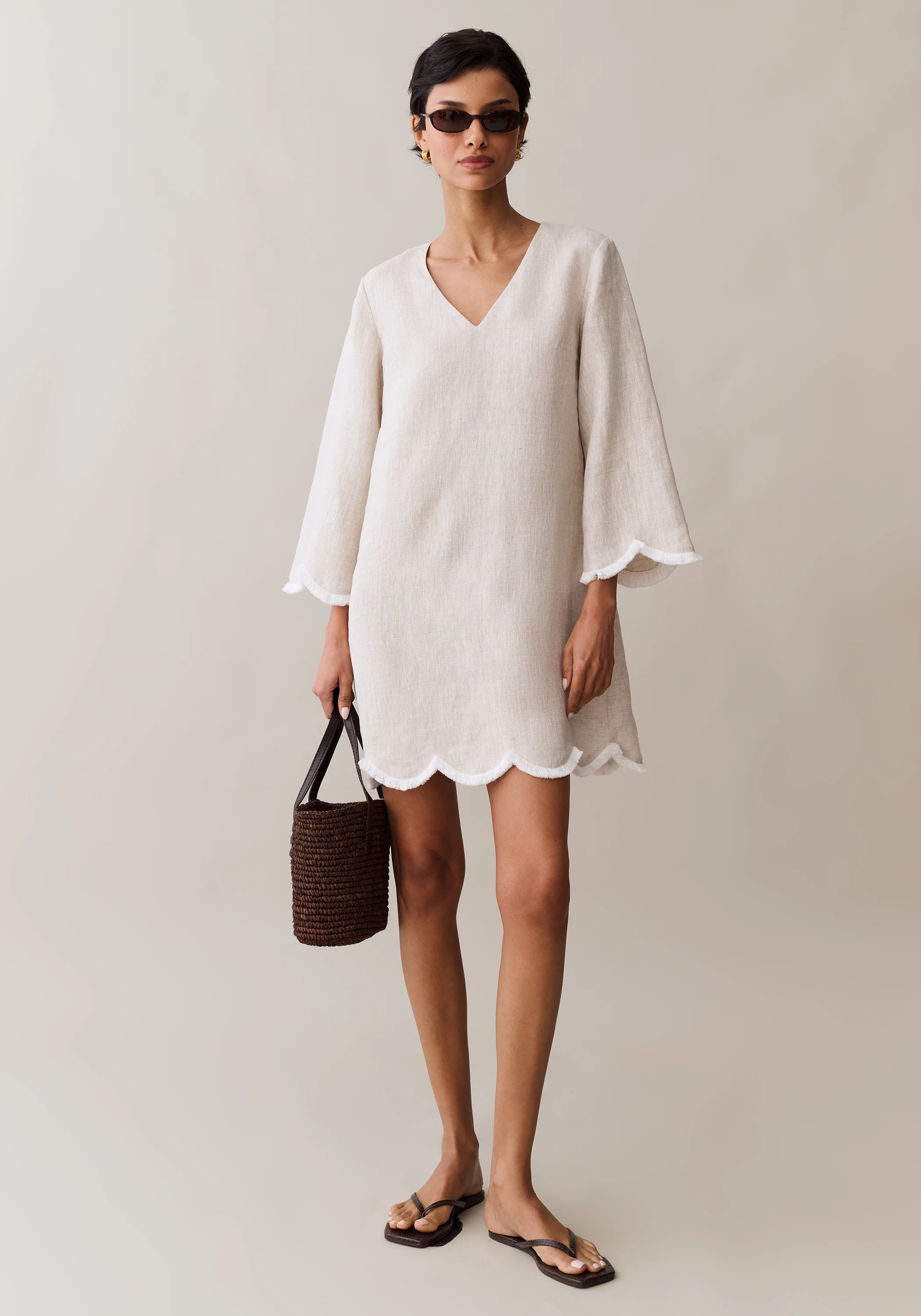 Rebekah Linen Dress | Few Moda
