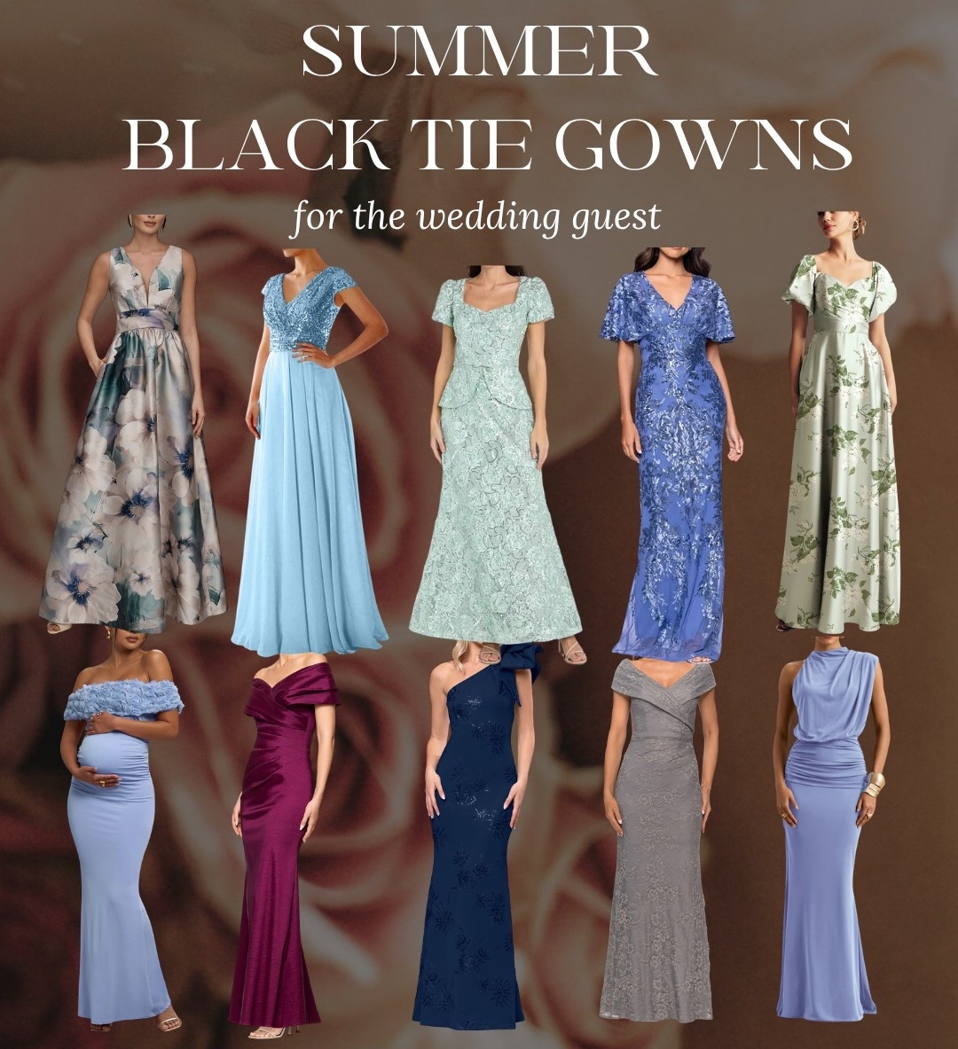 Summer Black Tie Gowns for Women (etiquette instructor improved!)

#LTKgrwm #LTKSeasonal #LTKWedding