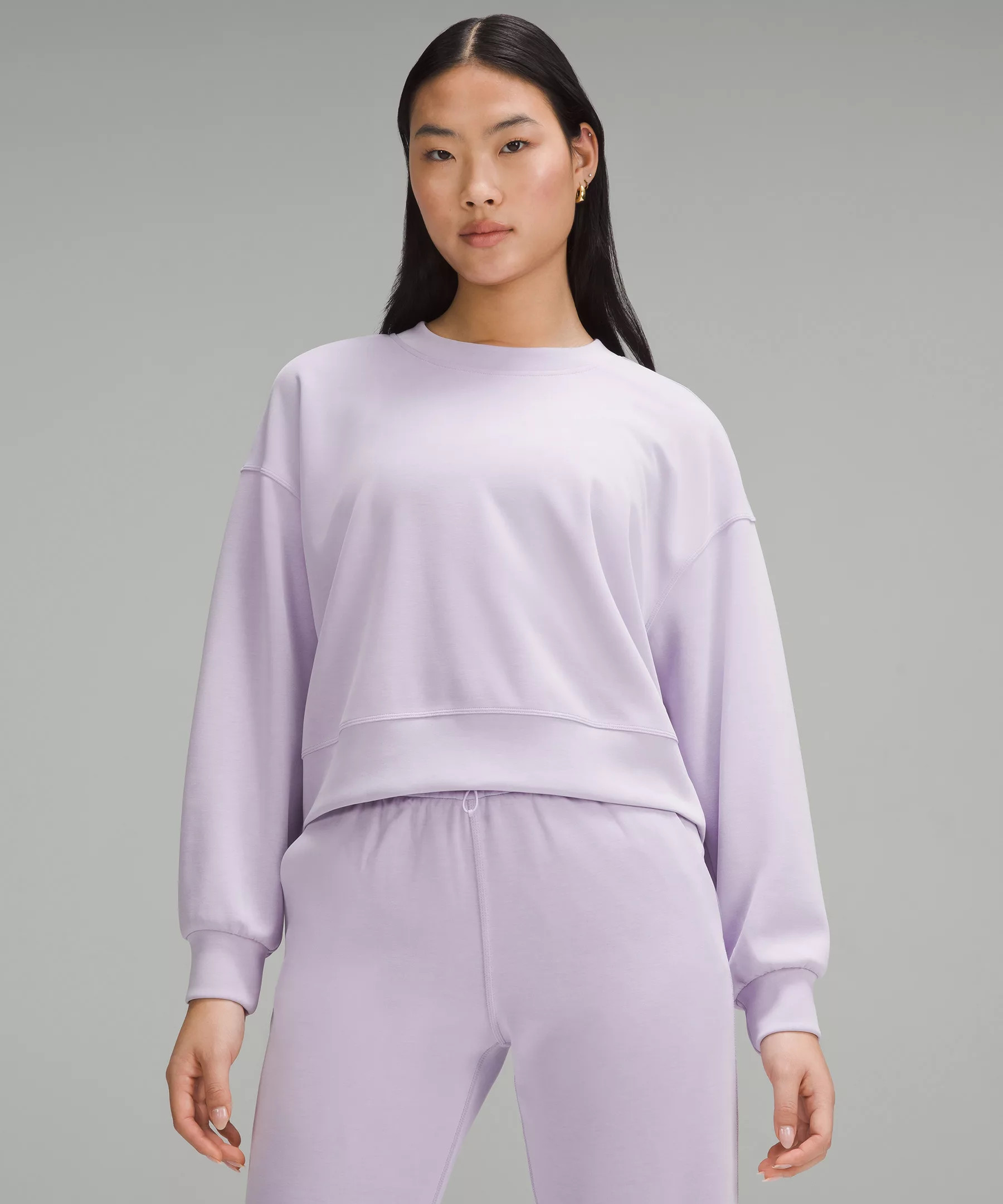 Softstreme Perfectly Oversized Cropped Crew | Lululemon (US)